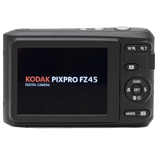The Imaging World Kodak PIXPRO FZ45 16MP Digital Camera 4X Optical Zoom 27mm Wide Angle 1080P Full HD Video 2.7" LCD Camera (Red) + 64GB Card and Reader + Case + Memory Wallet + Tripod + Cleaning Bundle - Image 3