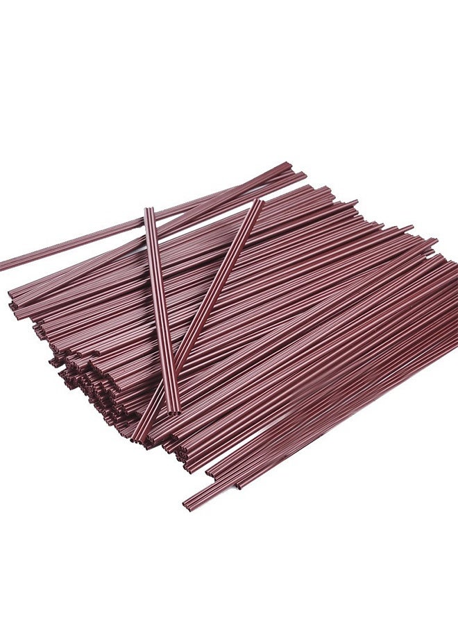 Coffee Stirrers Sticks 100 Individually Wrapped 7.1 Inch，Disposable coffee straw stirring rod，Coffee Straw，Disposable Plastic Drink Stirrer Sticks Health and Safety Three-hole coffee straw - Image 3