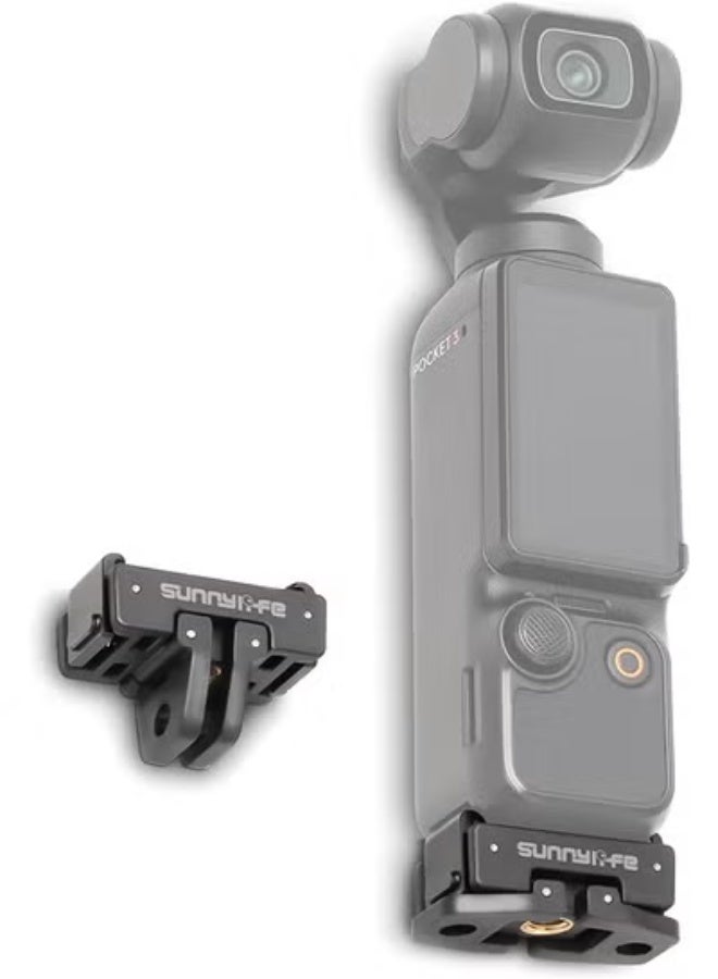 سني لايف محول حامل ثلاثي للجيب 3 لملحقات التركيب DJI Osmo Pocket 3 من سبائك الألومنيوم سريعة الفك - Image 1