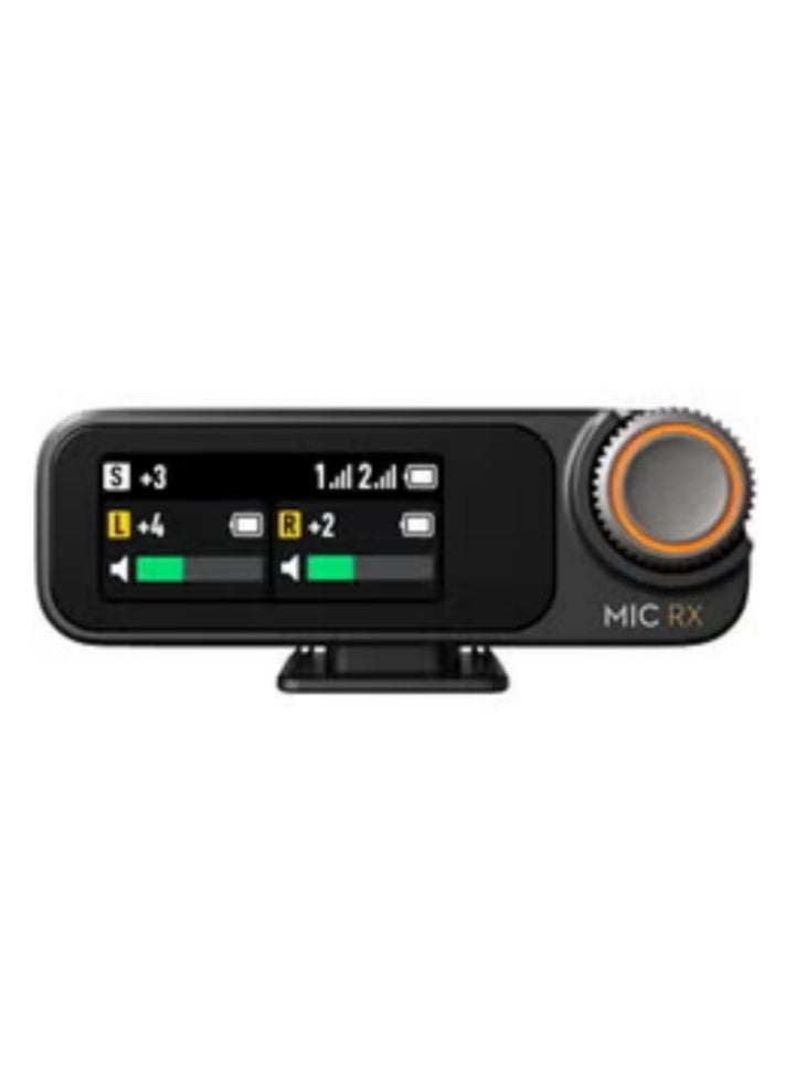 dji - Mic 2 (2 TX + 1 RX + Charging Case), All-in-one Wireless Microphone, Intelligent Noise Cancelling, 32-bit Float Internal Recording, 250m (820 ft.) Range, Microphone for iPhone, Android, Camera - Image 1