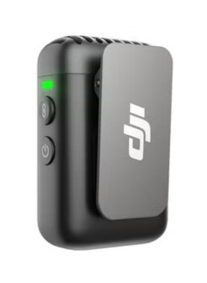 dji - Mic 2 (2 TX + 1 RX + Charging Case), All-in-one Wireless Microphone, Intelligent Noise Cancelling, 32-bit Float Internal Recording, 250m (820 ft.) Range, Microphone for iPhone, Android, Camera - Image 1
