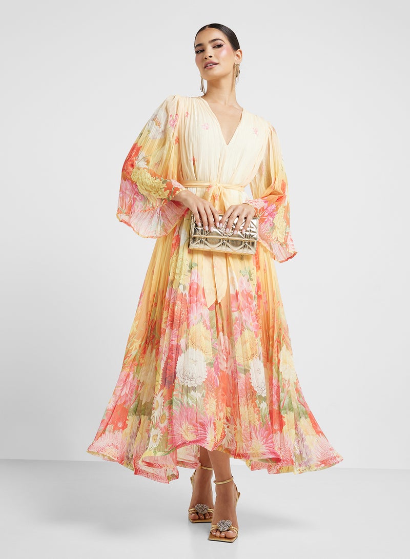Khizana Floral Print Dress - Image 1