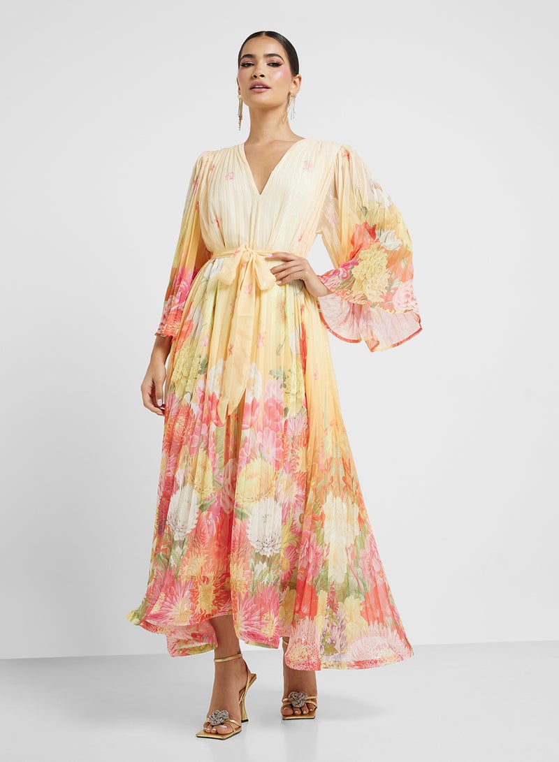 Khizana Floral Print Dress - Image 4
