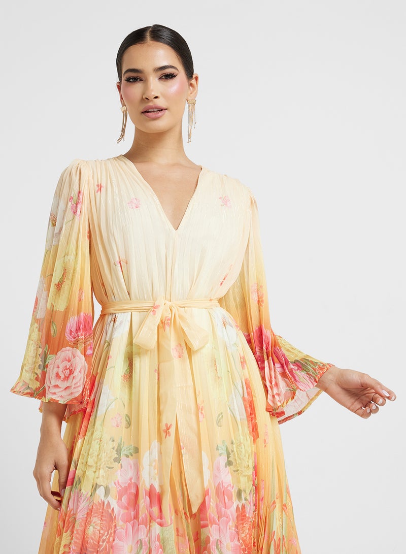 Khizana Floral Print Dress - Image 3