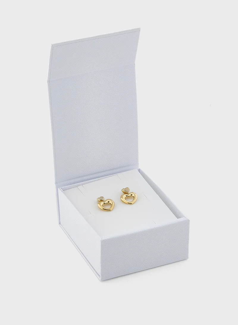 جس Crazy In Love Stud Earrings