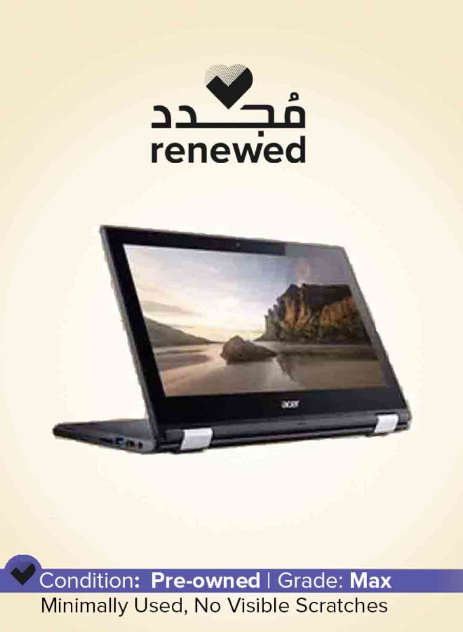Renewed - Chromebook R11 Convertible 2-In-1 Laptop With 11.6-Inch Touchscreen Display With Google Play Store, Intel Celeron Processor/6th Gen/4GB RAM/16GB SSD/Integrated Graphics English Black