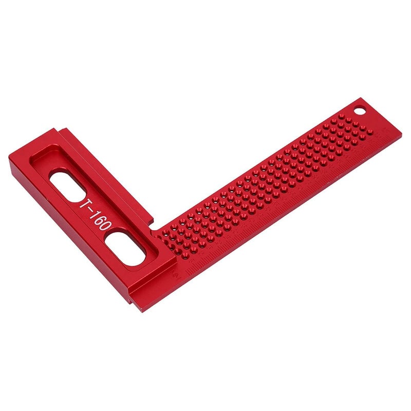 Aluminum Alloy Marking Ruler Carpenter Woodworking Tool - Image 4