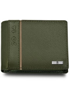 HORNBULL HORNBULL Miller Wallet for Men | Stylist Mens Wallet with RFID Blocking | Wallet Men Genuine Leather Olive Nappa | Gift for Men  - Image 1