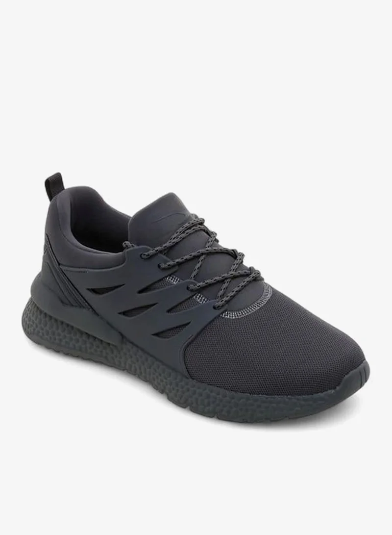 Dash Men Panelled Lace-Up Sports Shoes