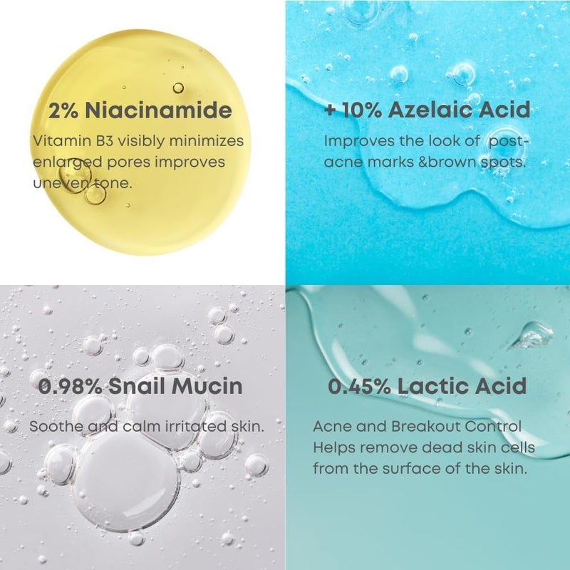 NINELESS A-Control 10% Azelaic Acid Serum - Image 2