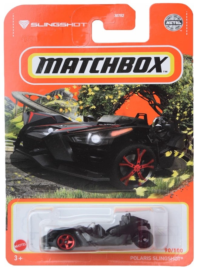 die cast DieCast Matchbox Polaris Slingshot, Black 90/100