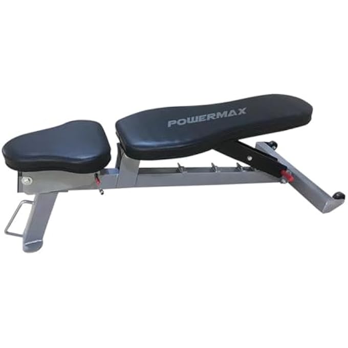 Pub-036C Series Adjustable Benche | Flat & Incline | Weight Training Fitness Bench | 5 Step Adjustable | Max Weight 350 Kg