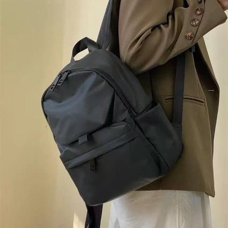 Women's Travel Backpack Lightweight Hiking Waterproof Small Black - Image 5