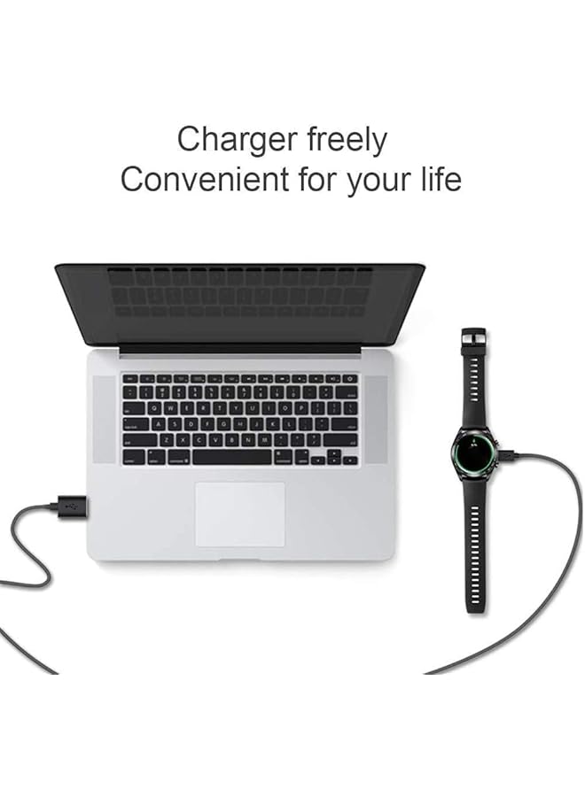 erorex Compatible Huawei Watch Gt Gt 2 Charger With 1M Usb Cable Charger Stand Charging Dock Station For Huawei Watch Gt Honor Magic2 Watch  - Image 3