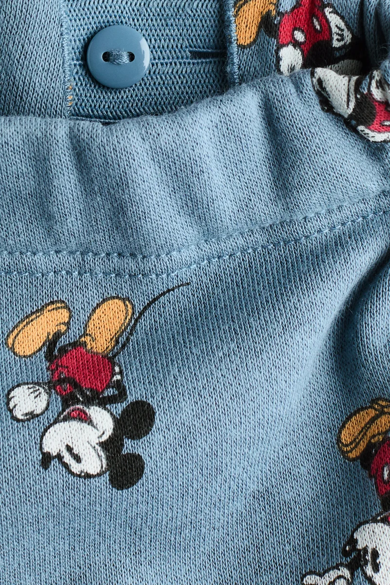 H&M 2-piece printed sweatshirt set