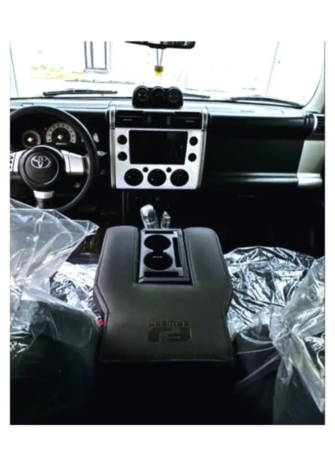 Toyota FJ Cruiser Center Armrest 2006–2022 Padded Console with Storage Durable Luxury Interior Design - Image 3