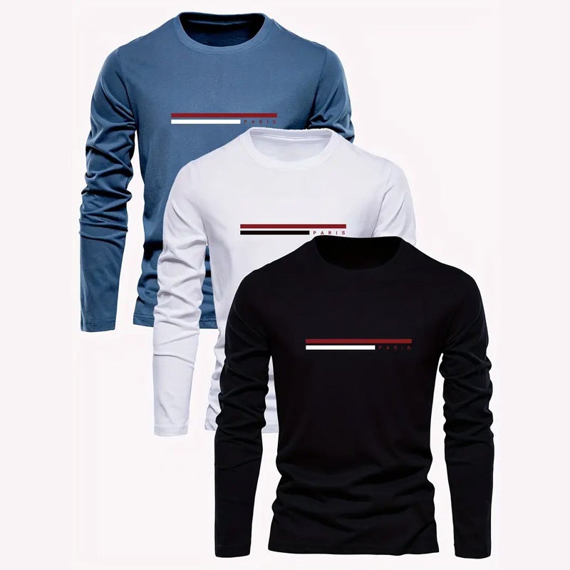 2024 Men'S T-Shirt Fashion Sports Camouflage Long-Sleeved Personalized Printed Men'S T-Shirt - Image 1