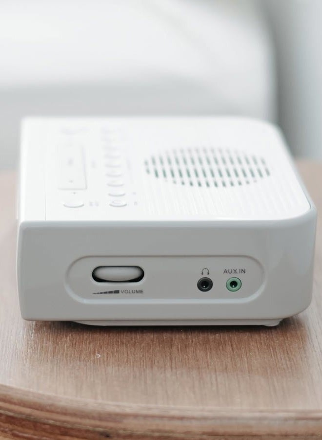 SANGEAN RCR-5 Digital AM/FM Clock Radio, White - Image 5