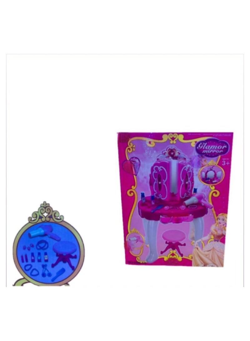 مجموعة لعب جلامور ميرور فانيتي للأطفال