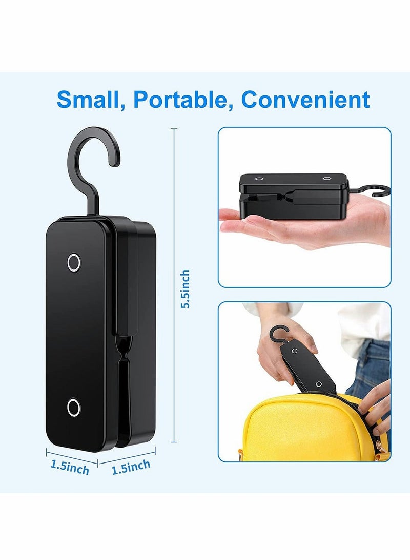 شو وو 2Pack Mini Bag Sealer, Portable Heat Vacuum Sealers Plastic Handheld Sealers, 2 in 1 Seal and Cutter Resealer for Bags Food Storage(Battery are Not Include) - Image 2