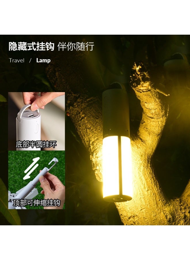 Foldable Multi-functional LED Camping Lantern, Portable Tent Light with Type-C Charging - Image 5