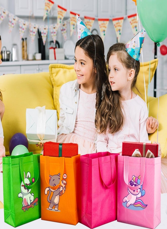 SPERPAND 30 Pcs Medium Gift Bags with Handles, Rainbow Reusable Gift Bag with Tissues Non-Woven Party Favor Bags for Kids Birthday, Baby Shower, Wedding Party Supplies - Image 5