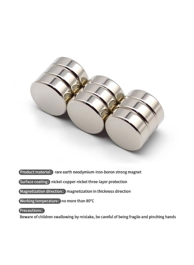 Neodymium Magnet Super Strong Round Magnets for Fridge, Office, Home, Refrigerator, Whiteboard, Map, DIY Craft Magnet - Image 2