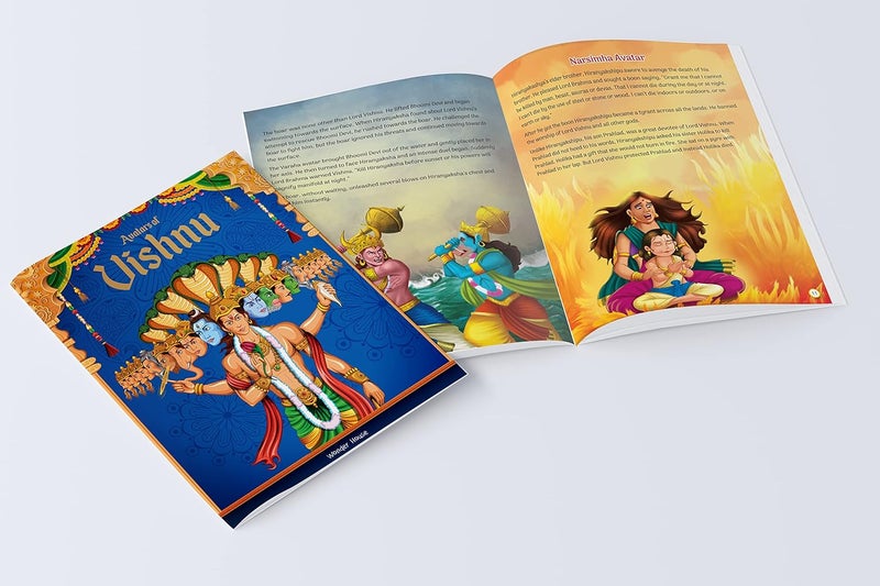 قصص من الأساطير الهندية مجموعة من 10 كتب قصص للأطفال - Image 5