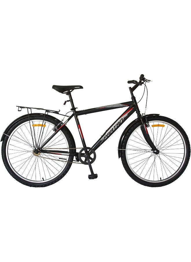 Spartan Spartan 26" Commuter Steel Mountain Bicycle Black  - Image 2