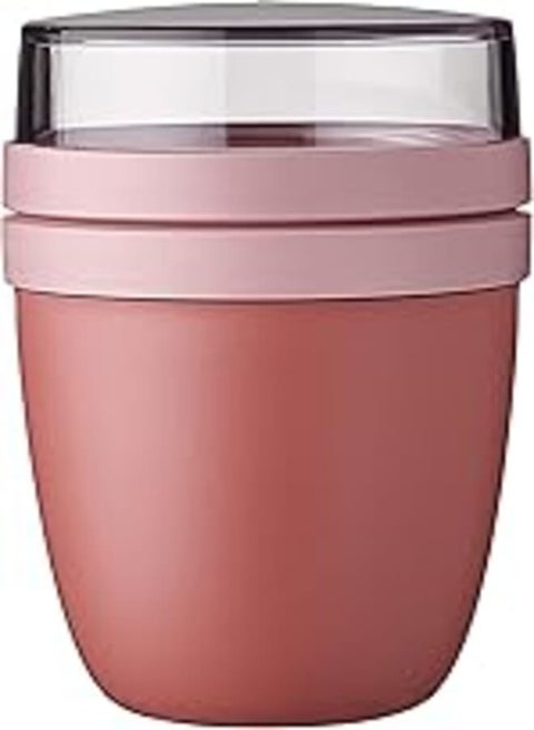 Mepal – Lunchpot Ellipse – Practical Yoghurt Cup & Muesli Cup – Separate Compartments for Yoghurt &