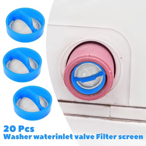 Indusoire 4 Pcs Universal Washing Machine Inlet Water Filter Set, Sediment & Hard Water Filter with 4 Pcs, for Long-Term Appliance Protection - Image 3