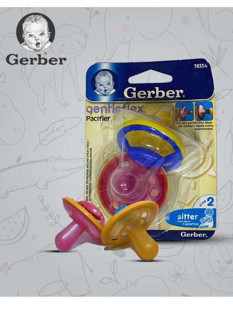 Gentleflex pacifier 2-pack