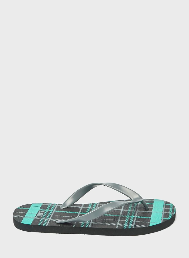 LBL by Shoexpress Printed Flip Flops