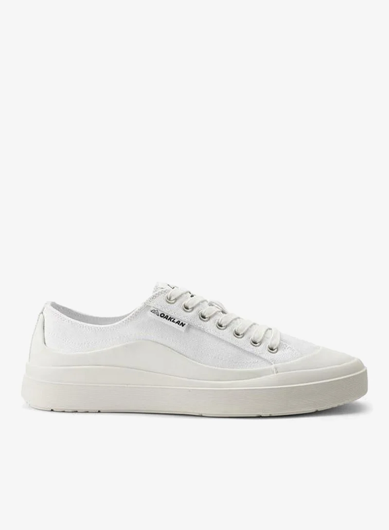 Men Lace-Up Canvas Sneakers