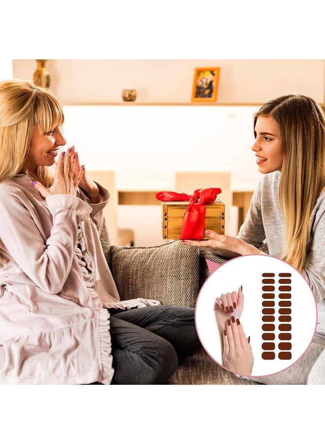 Hidak ملصقات أظافر هيداك جل الأنيقة ذاتية اللصق، لفائف أظافر فنية بسيطة للنساء، طويلة الأمد ومقاومة للماء (073) - Image 3