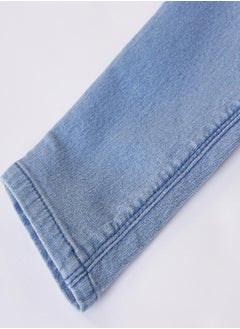 HIGH STAR Women Blue Slim Fit High-Rise Clean Look Stretchable Jeans  - Image 5