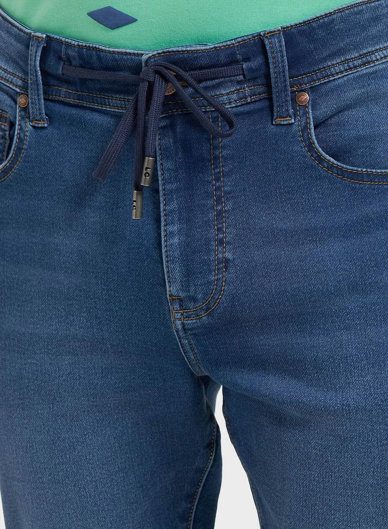 Lee Cooper Light Wash Slim Fit Jeans
