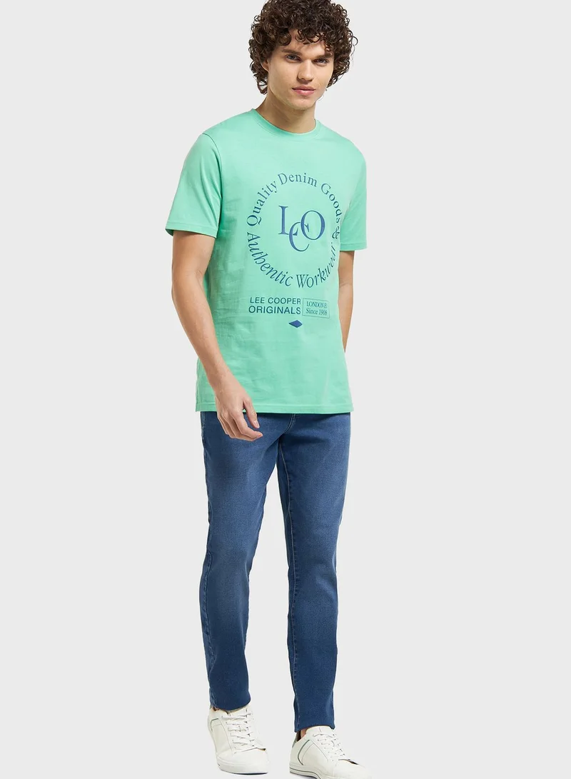 Lee Cooper Light Wash Slim Fit Jeans