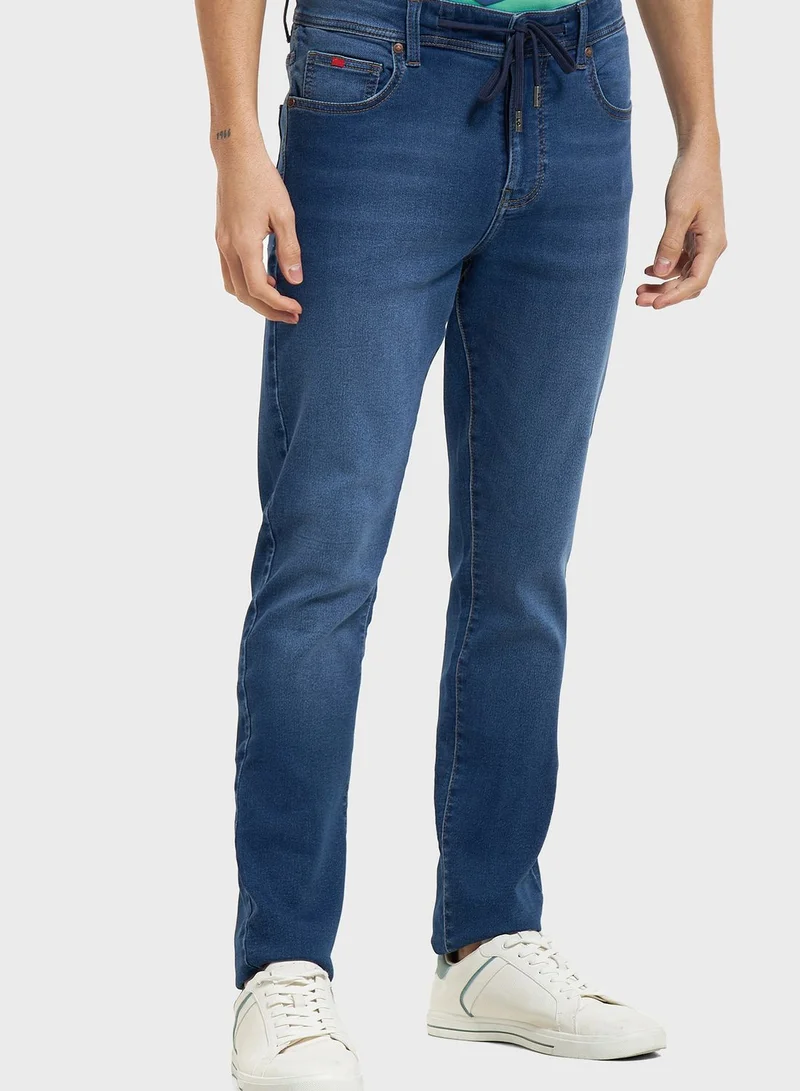 Lee Cooper Light Wash Slim Fit Jeans
