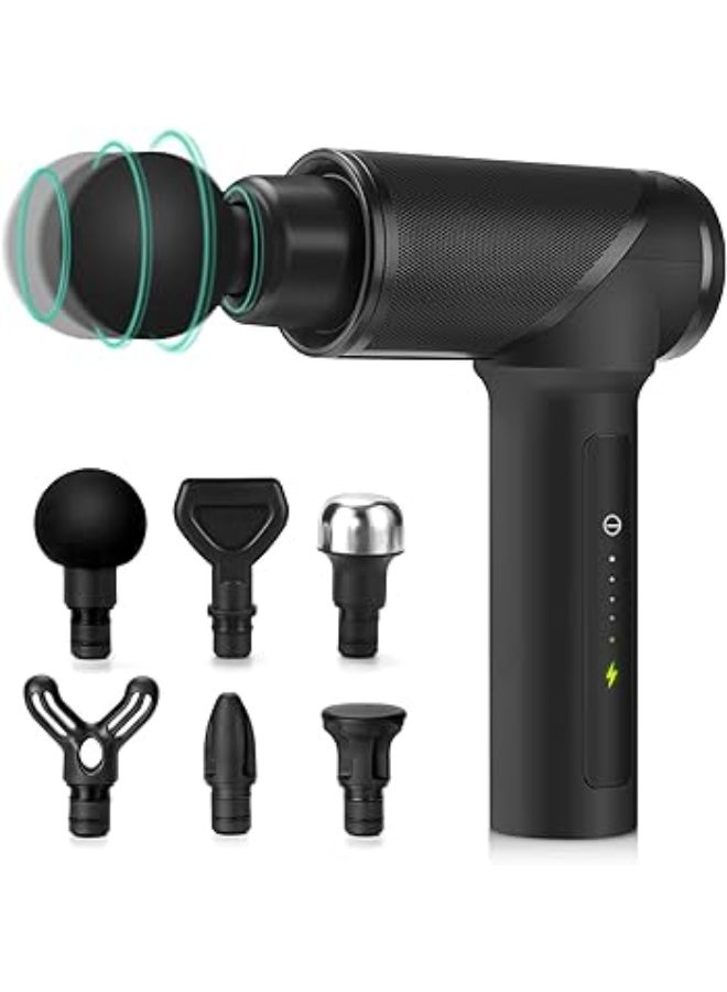 Medcursor Massage Gun Deep Tissue Percussion Muscle Mini Massager for Pain Relief, Handheld Electric Body Massager Sports Portable Super Quiet Brushless Motor - Image 1