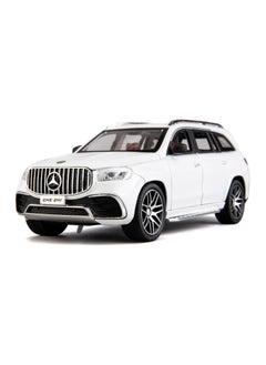 General 1/24 Mercedes Benz GLS63 AMG model car zinc alloy toy car rally with lights and sound toy doors can be opened  - Image 1
