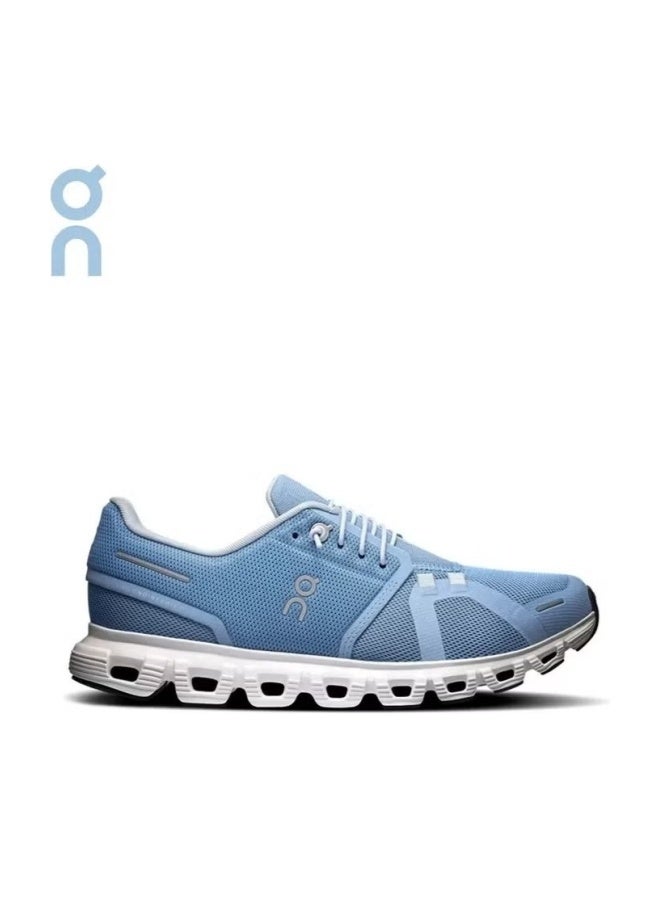 On Cloud 6 Running Shoes – Light Blue/White | Lightweight & Breathable Performance Sneakers - Image 1