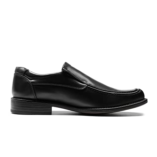 Bruno Marc Men's Goldman-02 Slip on Leather Lined Square Toe Dress Loafers Shoes for Casual Weekend Formal Work,Size 8.5,Black,GOLDMAN-02 - Image 3