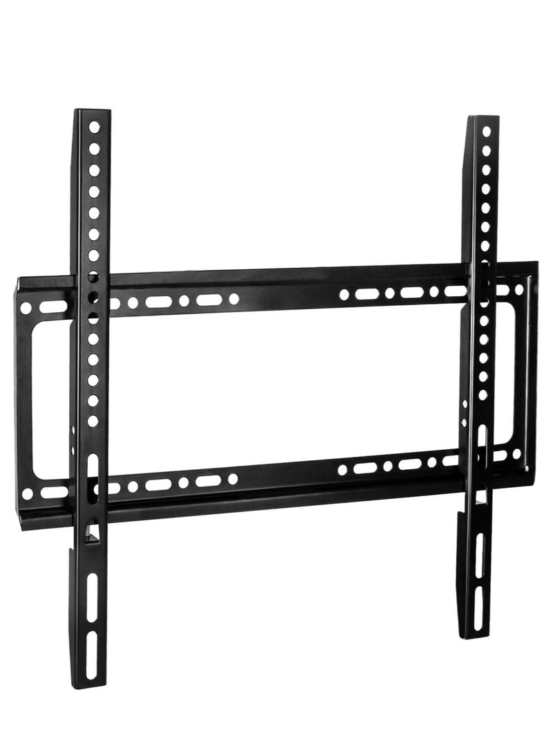 TV Wall Mount 26 63 Inches Ultra Strong Slim Fixed TV Bracket Heavy Duty Ultra Super Strong 50KG TV Wall Mount with Wall Fixing Kit for Flat Curved Screen TV LED LCD OLED and Plasma 50Kg - Image 1
