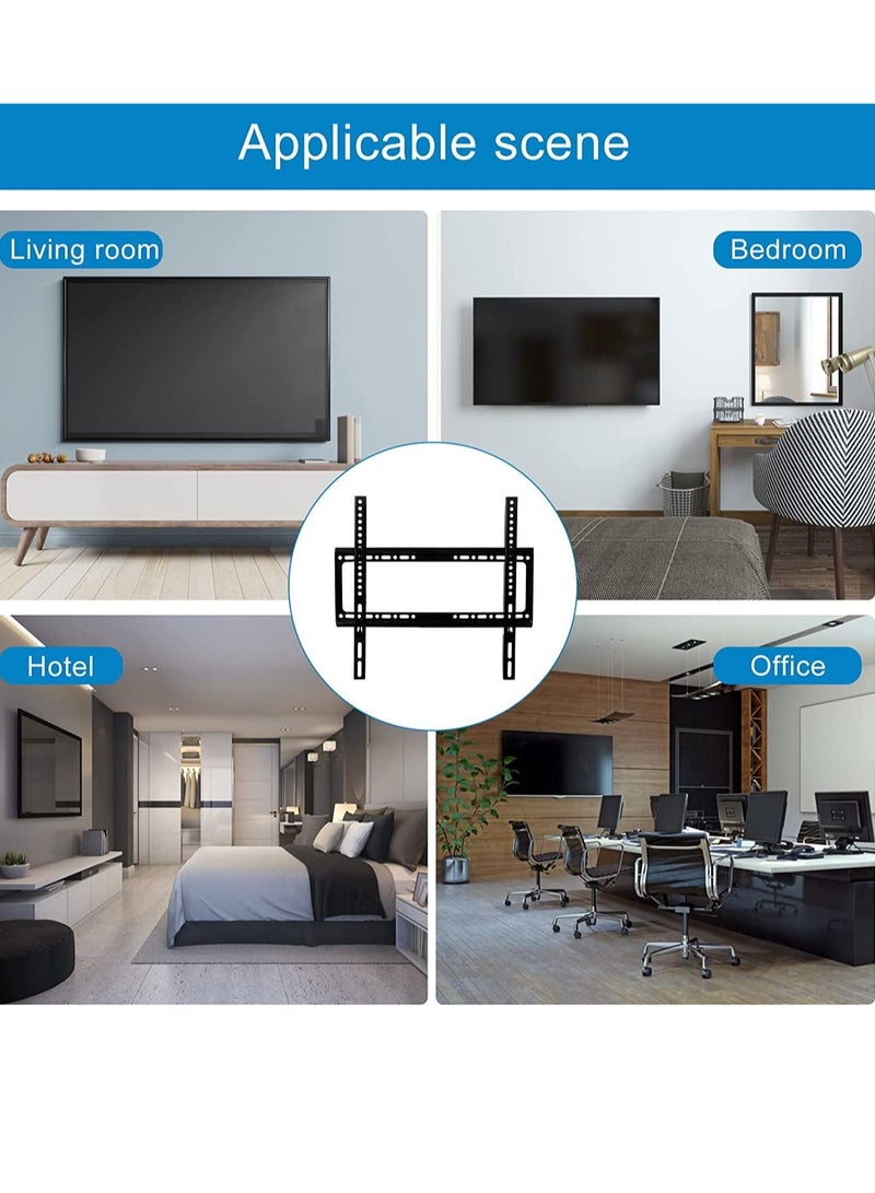 TV Wall Mount 26 63 Inches Ultra Strong Slim Fixed TV Bracket Heavy Duty Ultra Super Strong 50KG TV Wall Mount with Wall Fixing Kit for Flat Curved Screen TV LED LCD OLED and Plasma 50Kg - Image 5