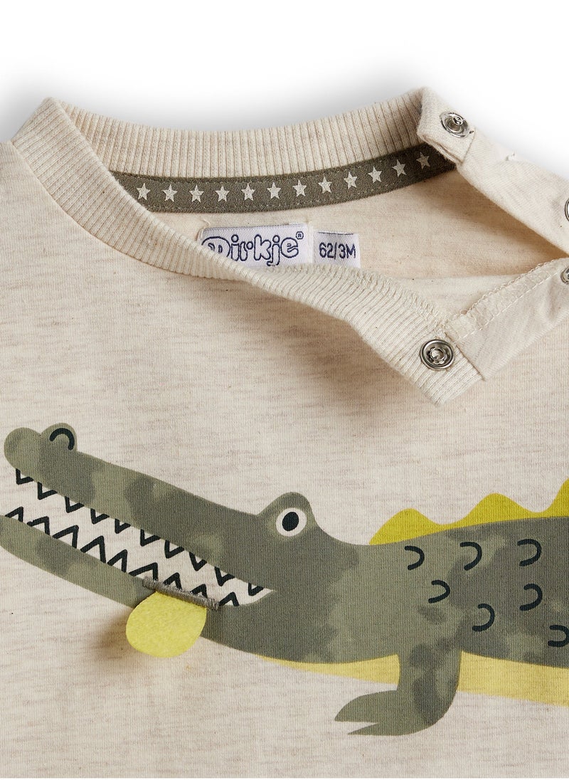 Dirkje Boys Set - Printed T-shirt & shorts - Image 5