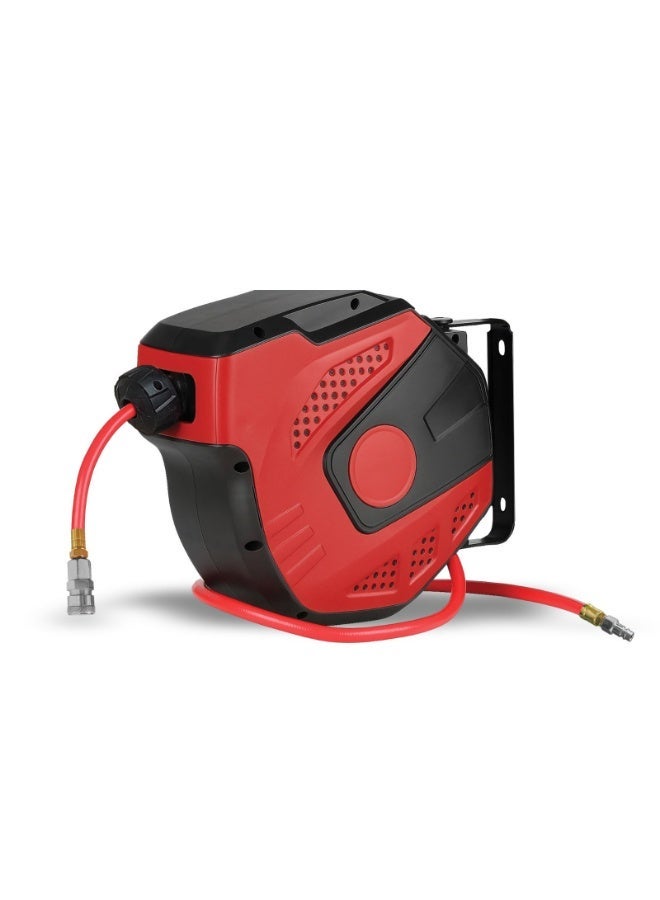 ALAYED 8mm x 15M Air Hose Reel – Automatic Retractable Compressor Air Hose Reel for Pneumatic Tools & Workshop Applications - Image 1