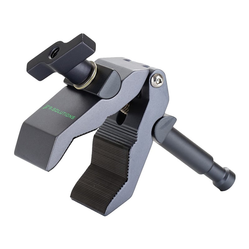 9.Solutions Python Clamp with 5/8" Pin, Mounting Baby-Standard Grip and Lighting Equipment, Max Load: 44lbs, 9.VP5081A - Image 1