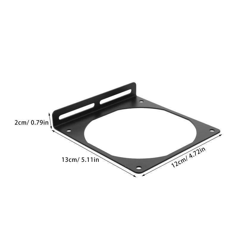 PC Case Bracket for Space-Saving Radiator Fan Installation with Stable Cooling Performance - Image 2