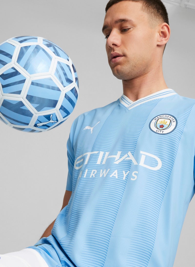PUMA Manchester City 23/24 Home Authentic Mens Blue Jersey - Image 2